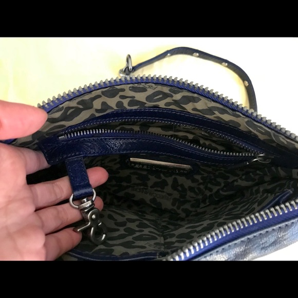 Rebecca Minkoff M.A.C crossbody. Distressed Blue. - Picture 4 of 8